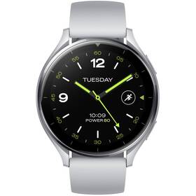 Chytré hodinky Xiaomi Watch 2 stříbrná barva
