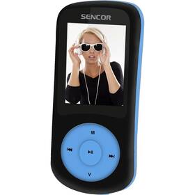 MP3 přehrávač Sencor SFP 5870 BBU 8GB - rozbaleno - 24 měsíců záruka
