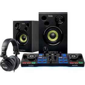 Mixážní pult Hercules Starter Kit se Serato DJ Lite, SET černá barva
