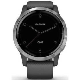 GPS hodinky Garmin vívoactive4 Silver/Gray (010-02174-03)