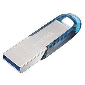 USB Flash SanDisk Ultra Flair 64GB (SDCZ73-064G-G46B) stříbrný/modrý