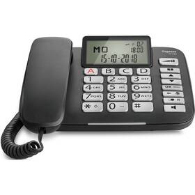 Domácí telefon Gigaset DL580 černá barva
