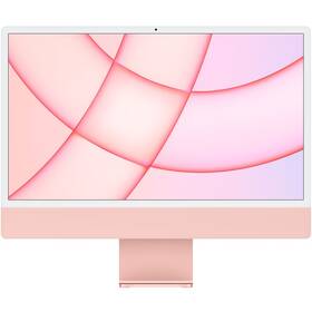 Počítač All In One Apple iMac 24" M1 8x GPU, 8GB, 256GB, CZ - Pink (MGPM3CZ/A)