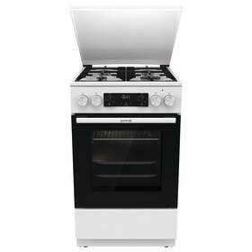 Kombinovaný sporák Gorenje MEKS5141WM bílá barva
