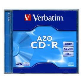 Disk Verbatim Crystal CD-R DLP 700MB/80min, 52x, jewel box, 1ks (43326)