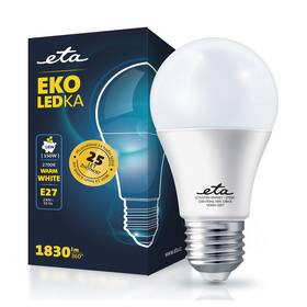Žárovka LED ETA EKO LEDka klasik 18W, E27, teplá bílá (ETAA70W18WW01)