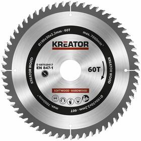 Kotouč pilový Kreator KRT020417 190mm 60T