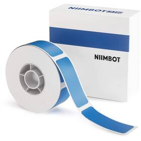 Papírový štítek Niimbot RP 12x40mm 160ks pro D11 a D110 (A2A68301201) modrý