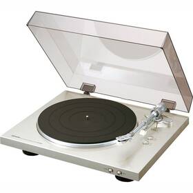 Gramofon Denon DP-300F stříbrná barva
