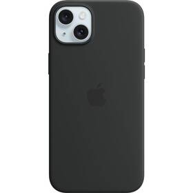 Kryt na mobil Apple Silicone Case s MagSafe pro iPhone 15 Plus - černý (MT103ZM/A)
