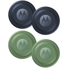 Lokátor Motorola Moto Tag, 4ks modrá barva
