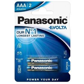 Baterie alkalická Panasonic Evolta AAA, LR03, blistr 2ks (LR03EGE/2BP)