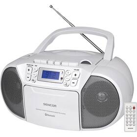 Radiomagnetofon s CD Sencor SPT 3907 W bílý