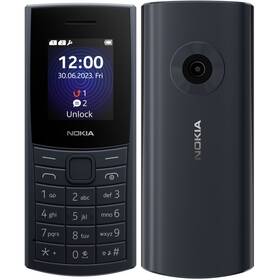 Mobilní telefon Nokia 110 4G (2023) (1GF018MPE1L07) modrý - s kosmetickou vadou - 12 měsíců záruka