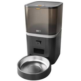 Chytré krmítko EMOS GoSmart Pet Care s kamerou, 6 l, Wi-Fi černá barva
