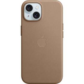 Apple FineWoven Case s MagSafe pro iPhone 15 - kouřový