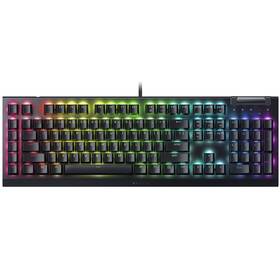 Klávesnice Razer BlackWidow V4 X (Yellow Switch) US layout černá barva
