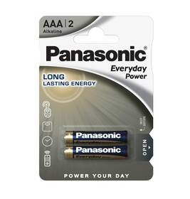 Baterie alkalická Panasonic Everyday Power AAA, LR03, blistr 2ks (LR03EPS/2BP)