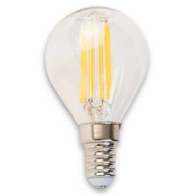 Žárovka LED Tesla miniglobe filament E14, 6W, teplá bílá (MG140627-1)