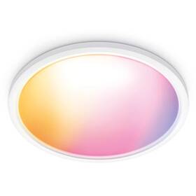 Stropní svítidlo WiZ SuperSlim Ceiling 22 W RGB bílé - rozbaleno - 24 měsíců záruka