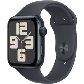 Chytré hodinky Apple GPS 40mm pouzdro z temně inkoustového hliníku - temně inkoustový sportovní řemínek - M/L 

