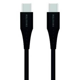 Kabel Swissten USB-C/USB-C, 0,4m (71506514) černý