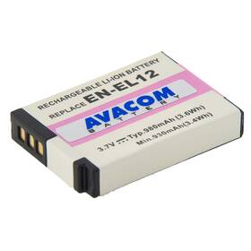 Baterie Avacom Nikon EN-EL12 Li-ion 3,7V 980mAh (DINI-EL12-734)