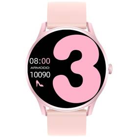 Chytré hodinky ARMODD Wristcandy 3 (9064) růžové