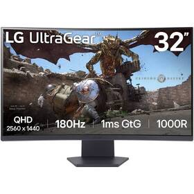 Herní monitor LG UltraGear 32GS60QC-B černá barva
