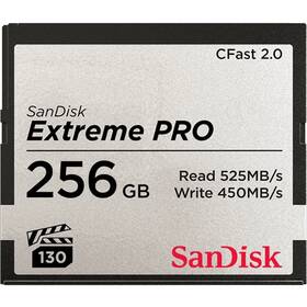 Paměťová karta SanDisk Extreme Pro CFast 2.0 256 GB (525R/450W) (SDCFSP-256G-G46D)