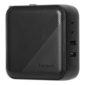 Nabíječka do sítě Targus 100W GAN, 2x USB/2x USB-C (APA109GL) černá