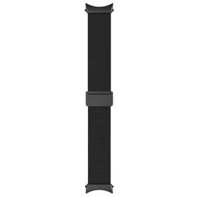 Řemínek Samsung Kovový z milánského tahu pro Watch4 44mm (velikost M/L) (GP-TYR870SAABW) černý