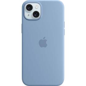 Apple Silicone Case s MagSafe pro iPhone 15 Plus - ledově modrý