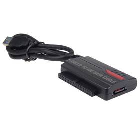 Adaptér PremiumCord USB 3.0 - SATA adaptér s kabelem, napájecí adaptér (ku3ides)