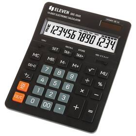 Kalkulačka Eleven SDC554S, stolní, čtrnáctimístná (SDC-554S) černá