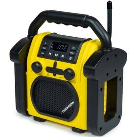 Radiopřijímač Thomson WKR50BT černý/žlutý
