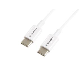 Kabel GoGEN USB-C / USB-C, 1m (USBCC100MM03) bílý