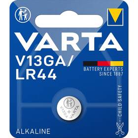 Baterie alkalická Varta V13GA/LR44, blistr 1ks (4276112401)