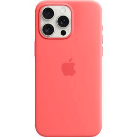 Kryt na mobil Apple Silicone Case s MagSafe pro iPhone 15 Pro Max - světle melounový (MT1V3ZM/A)