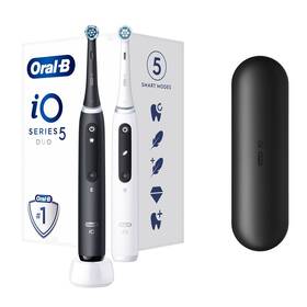 Zubní kartáček Oral-B iO Series 5 Matt Black + Quite White DUO Pack