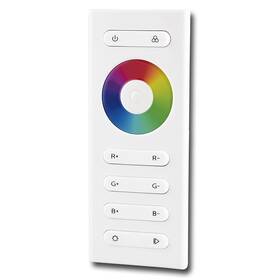 Dálkový ovladač McLED RF pro řízení RGB přijímačů, 1 zóna bílá barva
