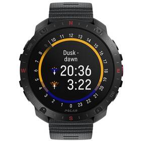 Chytré hodinky Polar Grit X2 Pro vel. S-L (900110283) černý