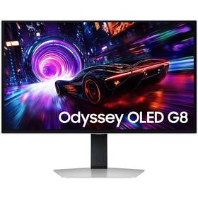 Herní monitor Samsung Odyssey OLED G8 stříbrná barva
