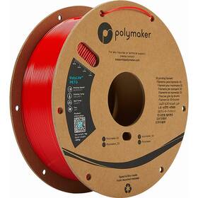 Tisková struna Polymaker PolyLite PETG, 1,75 mm, 1 kg (PB01004) červená
