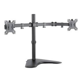 Držák Connect IT TwinArm Basic Beta na 2 monitory 13" až 32", nosnost 2x8 kg černá barva
