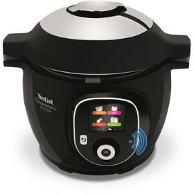Multifunkční tlakový hrnec Tefal Cook4me+ Connect CY855830 černá barva
