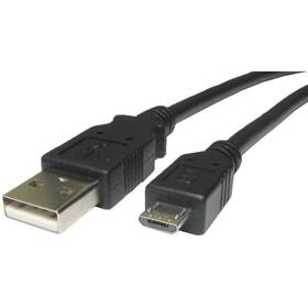 Kabel AQ Micro USB - USB 2.0 A, M/ M, 1 m (xaqcc64010)