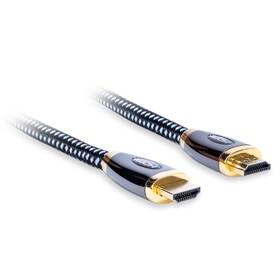 Kabel AQ HDMI 2.0, pro 4K/UHD, 10m černý - rozbaleno - 24 měsíců záruka