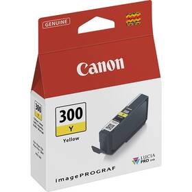 Inkoustová náplň Canon PFI-300, 14,4 ml (4196C001) žlutá