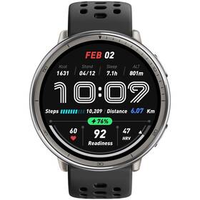 Chytré hodinky Amazfit Active 2 (Round) se silikonovým řemínkem černá barva
